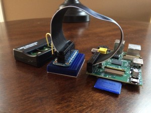 Pi with breakout board