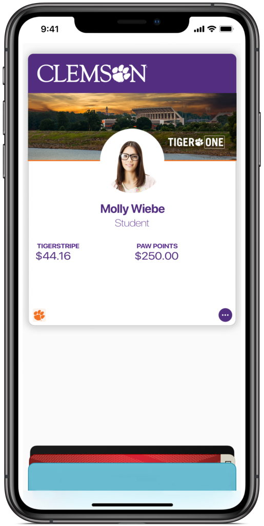 TigerOne Mobile ID provisioned to Wallet